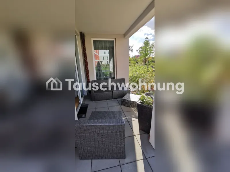 Tauschwohnung: Helle 2 Zi. Wohnung mit Terrasse gegen 3 Zi. Köpenick — photo 1